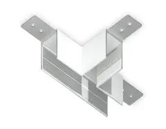 Коннектор Т-образный для накладного шинопровода Magnetic 220V GL1035 WH белый 105*75*52 (соединители в комплекте)