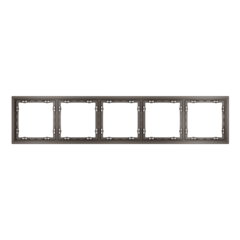 VLS100514 Рамка пластиковая VOLTUM S70 на 5 пост, (капучино). (ТМ Maytoni)