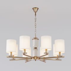 Умная подвесная люстра 60146/8 латунь