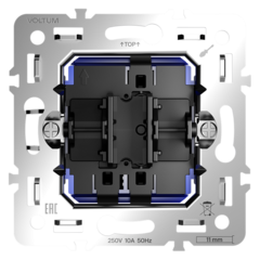 VLS0103M Механизм проходного переключателя одноклавишного 10А, S70. (ТМ Maytoni)