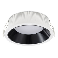ST755.438.18 Св-к встр. Черный LED 1*18W 3000K 1 620Lm Ra80 120° IP20 D160xH60 100-240V