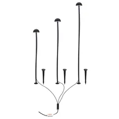 Грунтовый светильник Arte Lamp MOTUS A1081PA-3BK, 3хLED