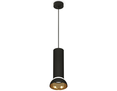 Комплект подвесного светильника XP8192101 SBK/PYG/CL черный песок/золото желтое полированное/прозрачный GX53 (A2333, C8192, N8145)