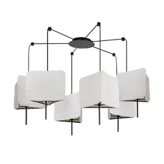 Подвесная люстра Arte Lamp TRIXIE A7084SP-6BK, 6хE14