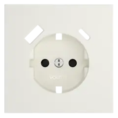 VLS001013 Накладка для розетки с заземлением и защитными шторками, с USB A+C, S70 (хлопок). (ТМ Maytoni)