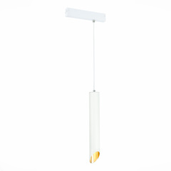 ST508.513.01 Св-к трек. Белый GU10 1*50W  IP20 D60xH400 180-240V Без ламп