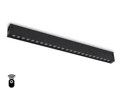 Светильник светодиодный диммируемый для шинопровода Magnetic 220V GL1314 BK черный IP20 24W 3000K-6400K 24° 455*25*42 (Без ПДУ)