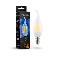 Светодиодная лампа Crystal Candle wind matt 6W 2800K E14, 7025. TM Maytoni