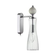 8269/1W NEOCLASSI LN26 159 хром/серый/прозрачный, металл/керамика/стекло Бра Е14 1*40W 220V EMILY