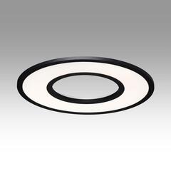 7717/52L MITRA LED SN Светильник металл/акрил/белый/черный LED 52Вт 3000-6500К D590 IP20 пульт ДУ ALTAIR