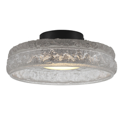 SL6143.402.01 Светильник потолочный ST-Luce черный/прозрачный LED 1*15W 4000K