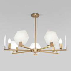 Умный потолочный светильник 60158/7 латунь