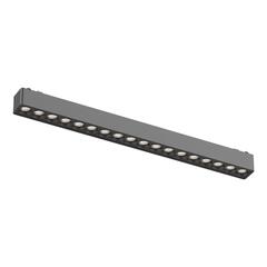 ST673.446.18 Магнитный трековый светильник Черный LED 1*18W 4000K 1 560Lm Ra>90 36° IP20 L338xW26xH24 48V