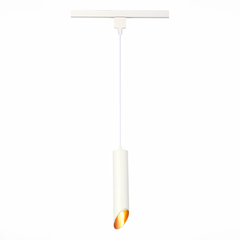 ST152.506.01 Светильник трековый Белый GU10 1*50W IP20 D60xH300 220V Без ламп