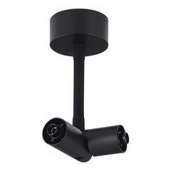 ST1602.449.00 Потолочный токопроводящий угловой соединитель с подводом питания ST-Luce Черный