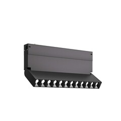 ST686.446.09 Св-к трек. Черный LED 1*9W 4000K 700Lm Ra>90 34° IP20 L258xW26xH137 220V