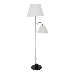 Торшер Arte Lamp ALEA A5068PN-2BK, 2хE27