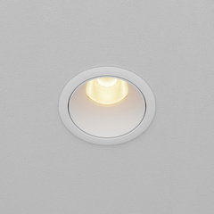 Встраиваемый светильник Dip 2700K 10Вт 50° 2,5 см, DL115-10W-2.7K-W. TM Maytoni