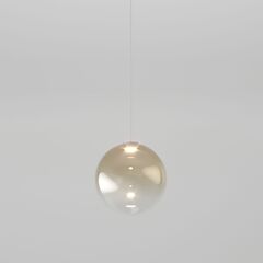 Подвесной светодиодный светильник со стеклянным плафоном 50232/1 LED янтарный