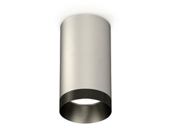 Комплект накладного светильника XS6324011 SSL/PBK серебро песок/черный полированный MR16 GU5.3 (C6324, N6131)