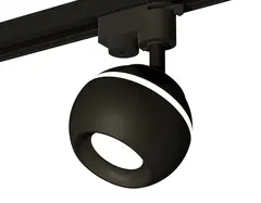 Комплект трекового светильника XT1102041 SBK черный песок MR16 GU5.3 LED 3W 4200K (A2521, C1102, N7021)