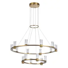 7144/110L HIGHTECH ODL26 515 светильник античная бронза/акрилл/металл IP20 LED 93W 5960Лм 3000K 180° 220V DEFANCE