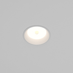 Встраиваемый светильник с датчиком движения и освещенности Okno 4000K 8Вт 100°, DL055-8W4K-SEN-W. TM Maytoni