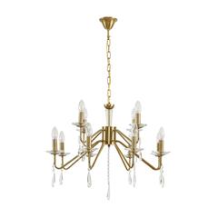 8319/12 CLASSI LN26 077 шампань/прозрачный, металл/хрусталь Люстра E14 12*40W 220V SEVERINA