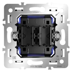 VLS0201M Механизм выключателя двухклавишного 10А, S70. (ТМ Maytoni)