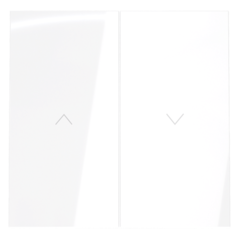 VLS002501 Клавиши для выключателя жалюзи, S70 (белый глянцевый). (ТМ Maytoni)