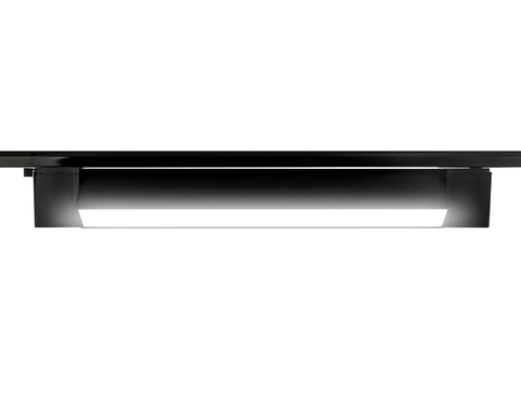 Трековый однофазный светодиодный светильник GL6662 BK черный LED 18W 4200K