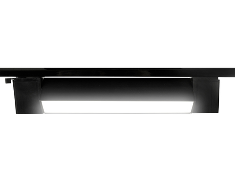 Трековый однофазный светодиодный светильник GL6661 BK черный LED 12W 4200K