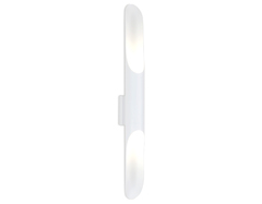 Настенный светильник FW236/2 SWH белый песок G9/2 max 40W 600*60*80 (лампы LED G9 7W 4200K в комплекте)
