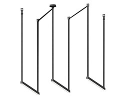 Комплект ременной трековой системы Сатори черный Led 3*30W (4000K)