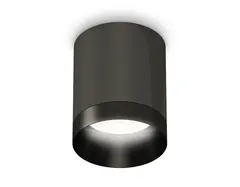 Комплект накладного светильника XS6303002 DCH/PBK черный хром/черный полированный MR16 GU5.3 (C6303, N6131)