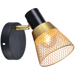 05966-0.8-01 GOLD+BK светильник настенный