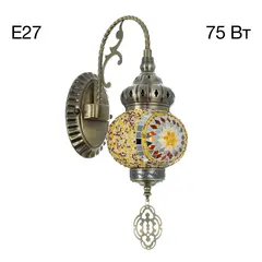 CL419315 Каир Мозаика Янтарь Бра