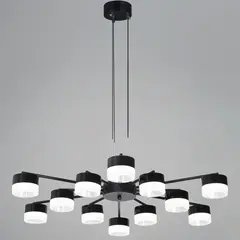 19490-0.4-6+6 Black светильник потолочный Reluce, GX53х12