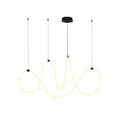 Подвесной светильник Arte Lamp KLIMT A2850SP-80BK, 1хLED