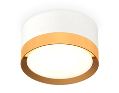 Комплект накладного светильника XS8101005 SWH/PYG белый песок/золото желтое полированное GX53 (C8101, N8124)