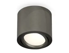 Комплект накладного поворотного светильника XS7403001 DCH/PBK черный хром/черный полированный MR16 GU5.3 (C7403, N7002)