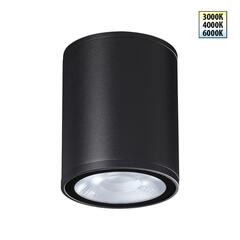 359535 STREET NT25 698  черный Светильник ландшафтный с переключ. цветовой температуры IP65 LED 10W 100-240V 3000К\4000К\6000К TUMBLER