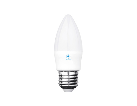 Светодиодная лампа LED C37-PR 8W E27 3000K (75W)
