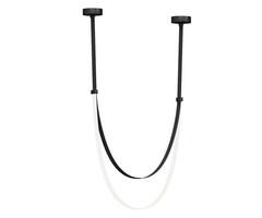 07689A-150,19 Подвес Лирд черный h150 (длина ремня 300см) Led 70W (4000K)