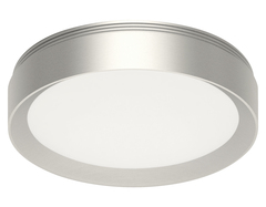 Насадка передняя для корпуса светильника N8121 MCH хром матовый D85*H18,5mm Out15mm GX53