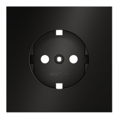 VLSM000612 Накладка для розетки с заземлением, S70 Metal (антрацит). (ТМ Maytoni)