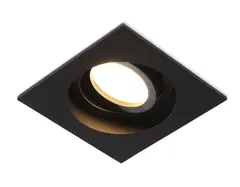 Светильник встраиваемый TN102758 BK черный IP20 GU5.3 100*100*32
