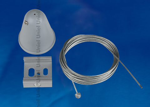 UFB-H41 SILVER 1 POLYBAG Набор для подвесного монтажа шинопроводов. Цвет — серебряный. Упаковка — полиэтиленовый пакет.