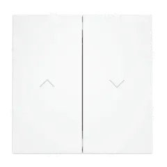 VLS020702 Выключатель встраиваемый VOLTUM S70 для жалюзи 10А, (белый матовый). (ТМ Maytoni)