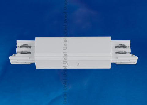 UBX-A12 SILVER 1 POLYBAG Соединитель для шинопроводов прямой внешний. Трехфазный. Цвет — серебряный. Упаковка — полиэтиленовый пакет.